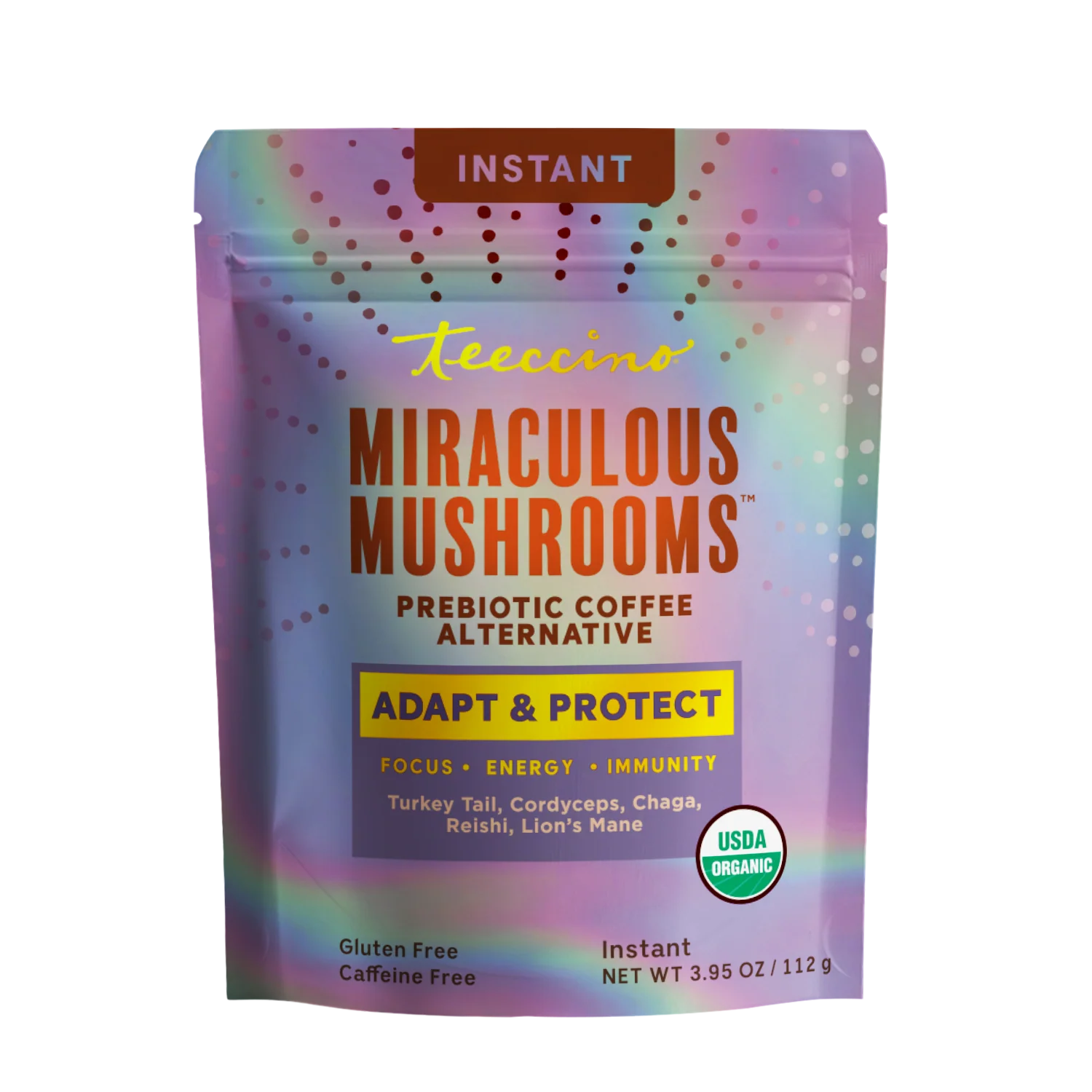 Miraculous Mushrooms® Adapt & Protect Instant Herbal Coffee