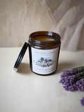 Lavender Valley Beeswax Candle | Organic Essential Oil Infused