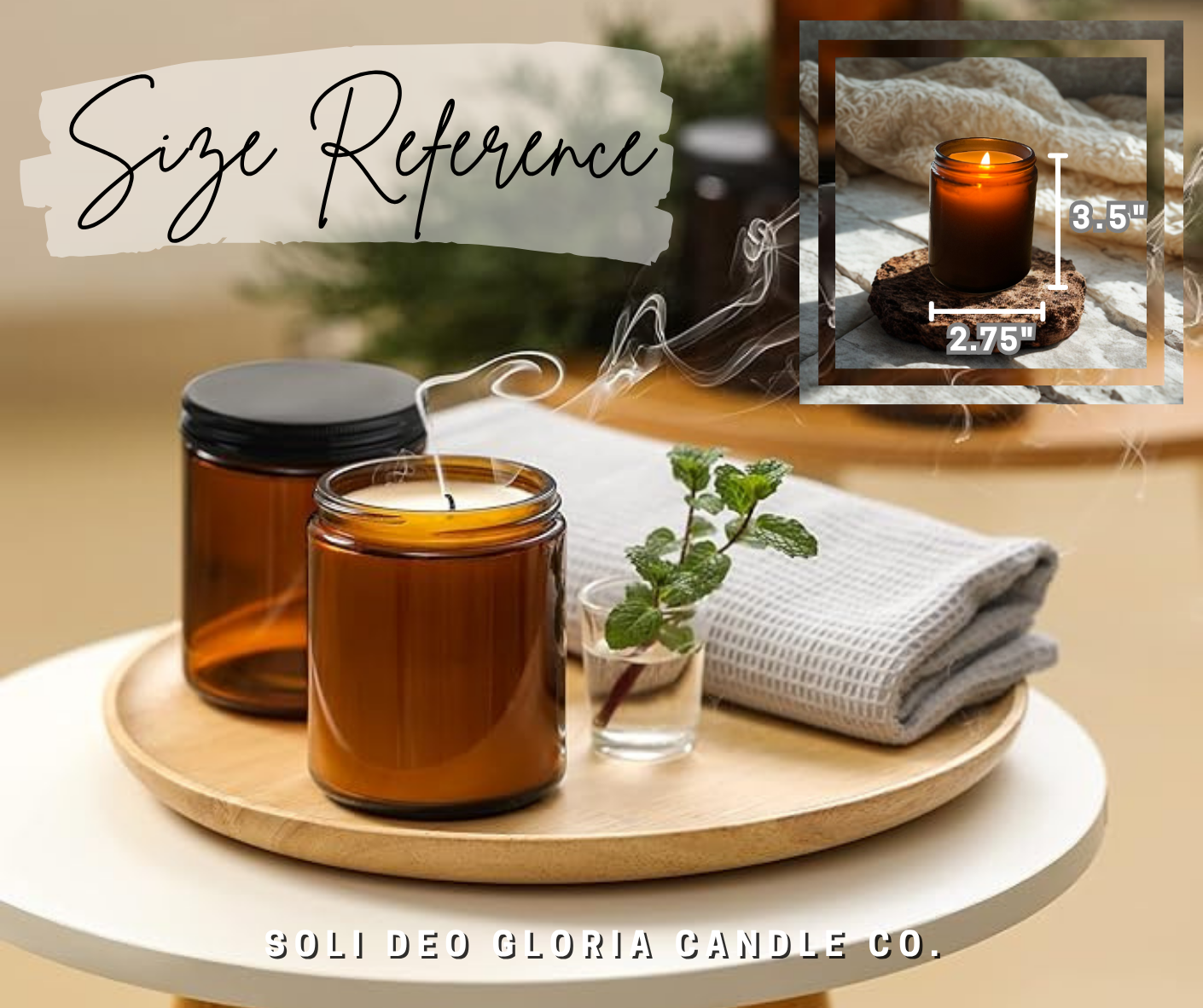 Soothe & Clear | Sinus Relief Beeswax Candle