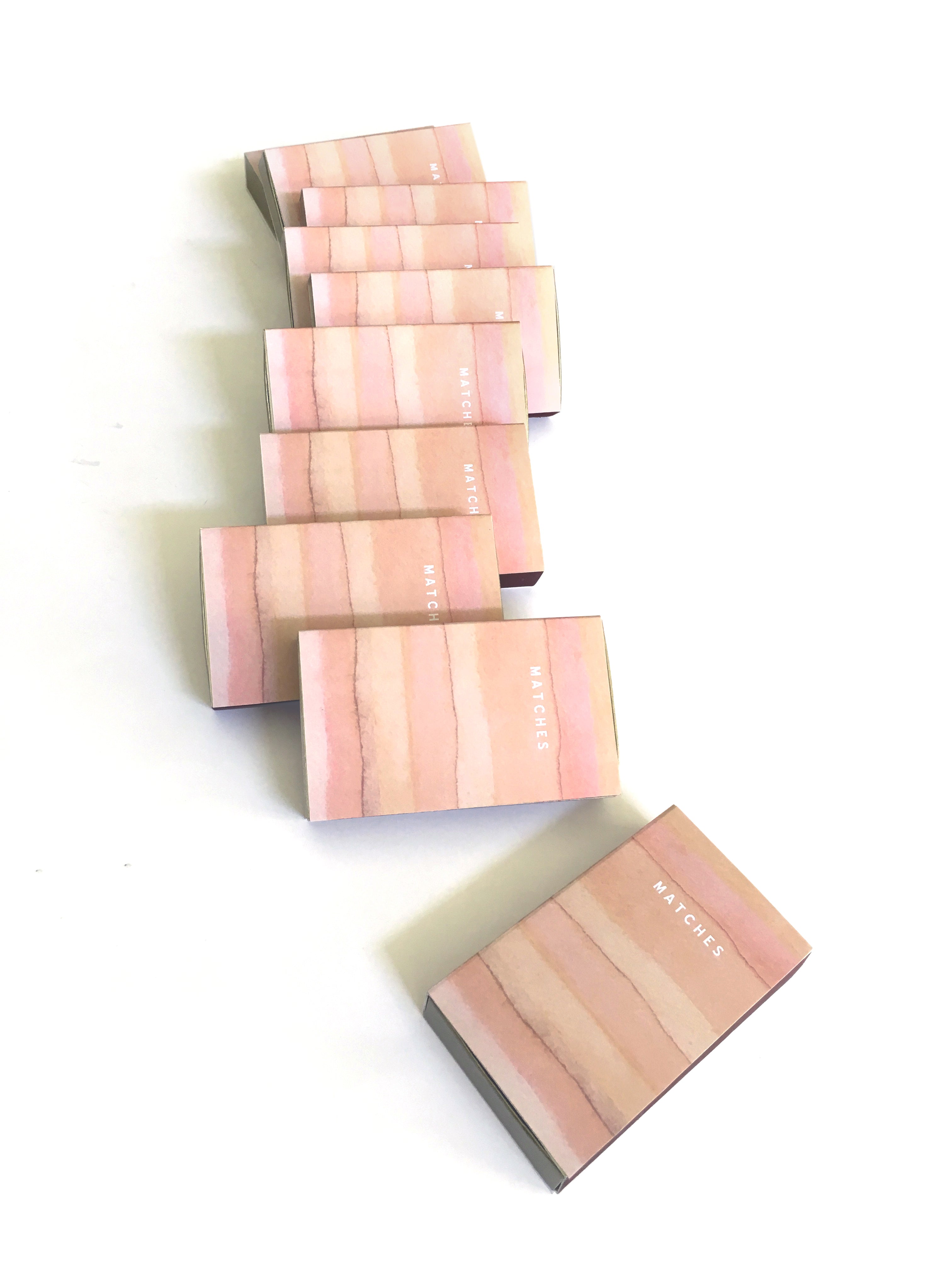 Earth Tones Large Matchbox